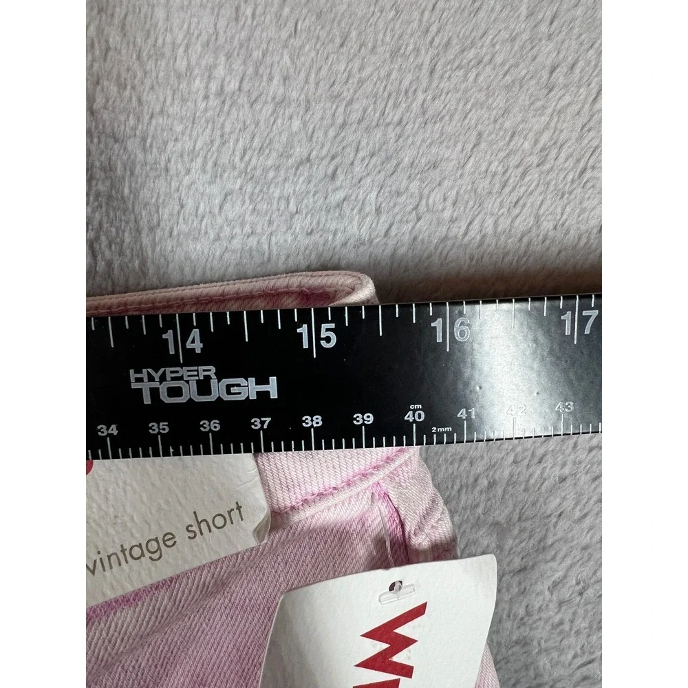 Wrangler Pink Denim Jean Shorts